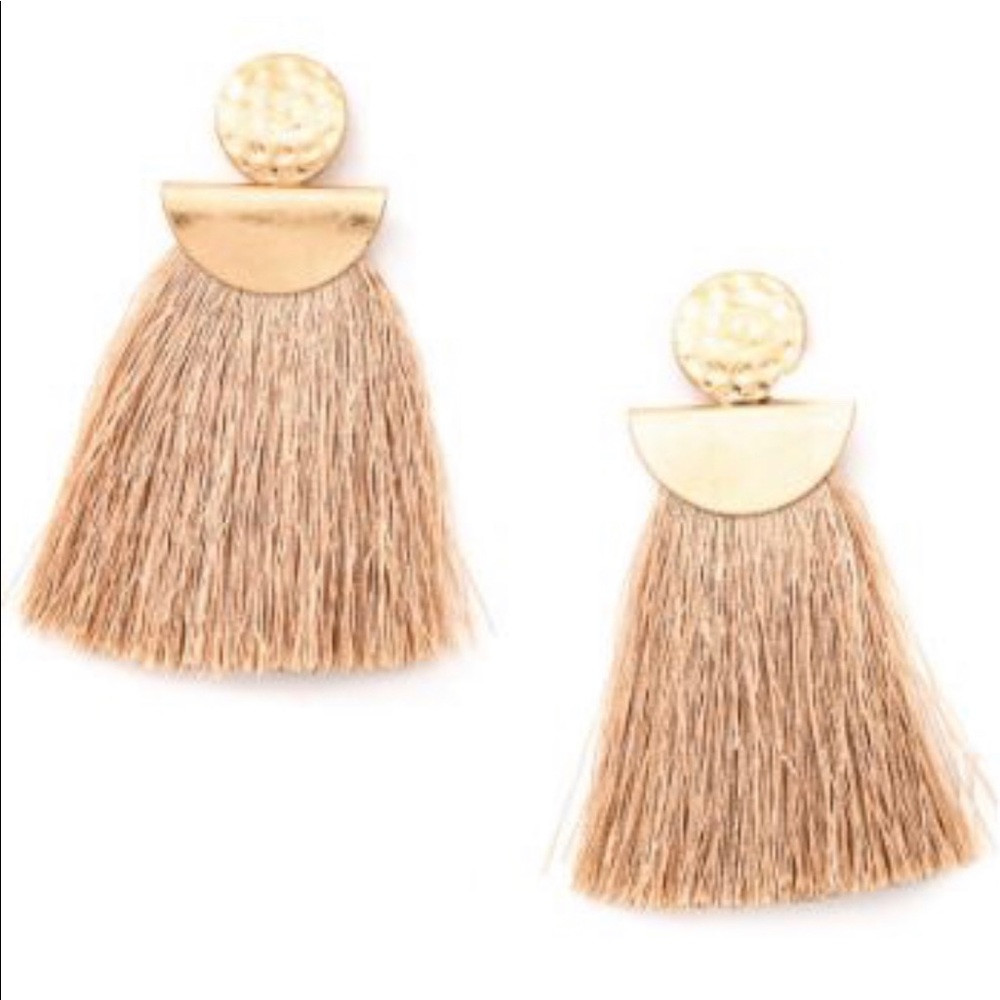 Gold Fringe earring